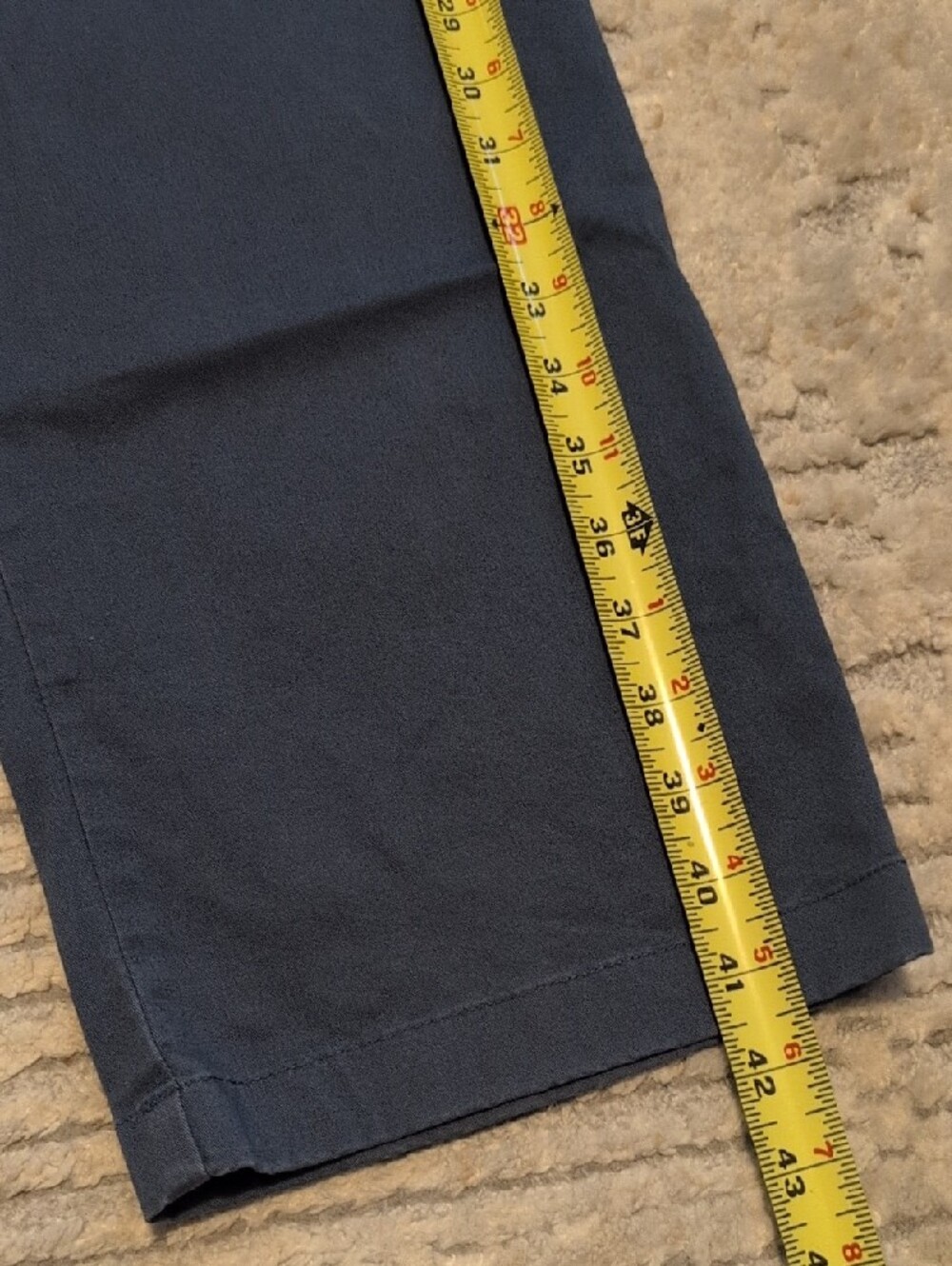 Lands' End Men's Blue Chinos - Picture 8 of 10